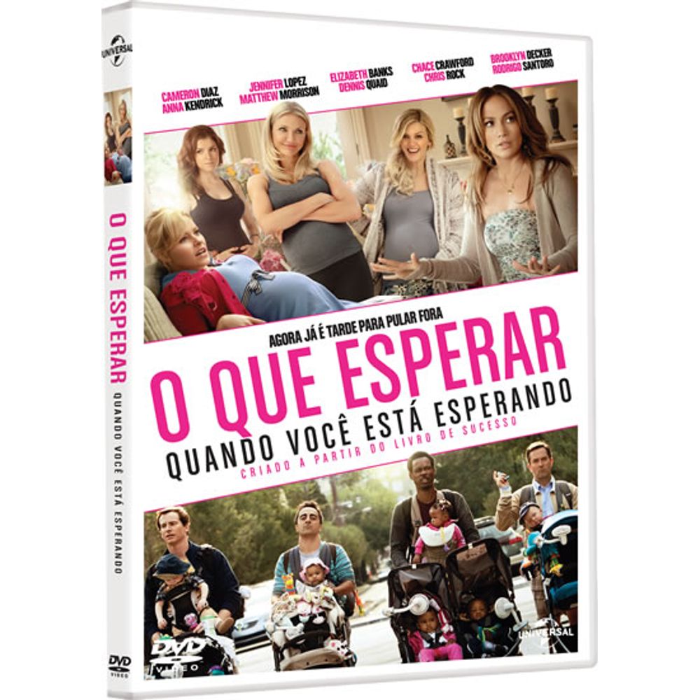 DVD - O Que Esperar Quando Você Está Esperando - Video Perola