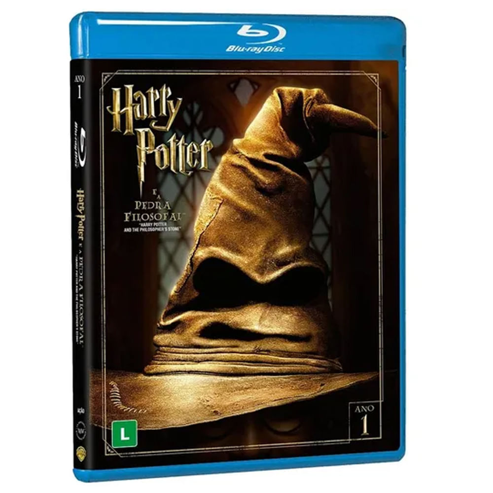 Blu-Ray Duplo - Harry Potter e a Pedra Filosofal - Video Perola
