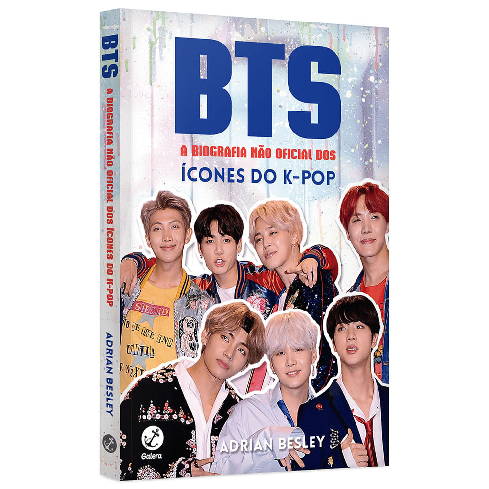 Livro BTS A biografia não oficial dos ícones do Kpop